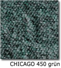 Teppichfliesen - Chicago - SL - Teppichfliese, getuftete Schlinge , Beanspruchungsbereich : 33 Objektbereich 