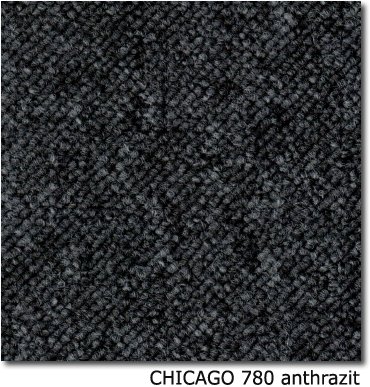 Teppichfliesen - CHICAGO - SL - Teppichfliese - Colour: 780 - anthrazit