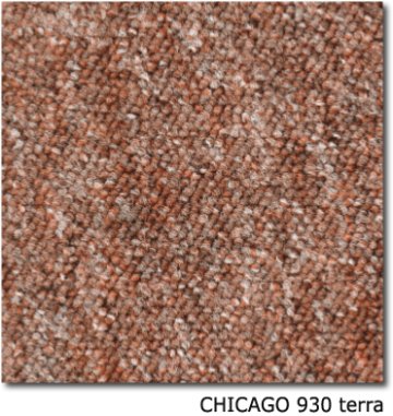 Teppichfliesen - CHICAGO - SL - Teppichfliese - Colour: 930 - terra