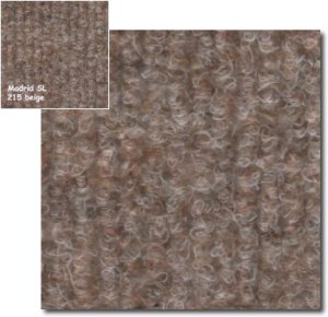 Teppichfliesen - MADRID - SL - Teppichfliese - Colour: 215 beige -