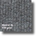 Teppichfliese - Rippe - Cord - Feincord - selbstliegend - Madrid SL - selbstliegende Teppichfliesen 50 x 50 cm