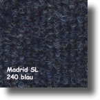 Madrid Sl - selbstliegende Teppichfliesen, zu verlegen auf glattem, trockenem, sauberem Untergrund. Verlegerichtung beachten.