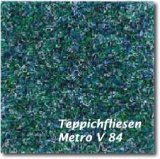 selbstliegende Teppichfliesen - Metro  -  Fliesenformat 200 x 100 cm 
