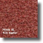 Nizza  Sl - selbstliegende Teppichfliesen, zu verlegen auf glattem, trockenem, sauberem Untergrund. Verlegerichtung beachten.