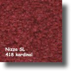 Teppichfliese -  Velour  - Velours  - selbstliegend - Nizza SL - selbstliegende Teppichfliesen  50 x 50 cm