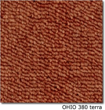 Teppichfliesen - OHIO - SL - Teppichfliese - Colour: 380 - terra