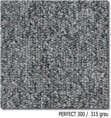 Teppichfliesen - PERFECT 300 - SL - Teppichfliese - Colour: 315 grau 