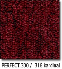 Selbstliegende Teppichfliesen Perfect 300 SL - getuftete Feinschlinge meliert - Beanspruchungsbereich : 33 