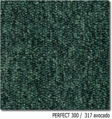 Teppichfliesen - PERFECT 300 - SL - Teppichfliese - Colour: 317 avocado 