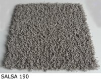 Teppichfliese -  Langflor  - Hochflor -  Shag  - selbstliegend - Salsa SL - selbstliegende Teppichfliesen  50 x 50 cm