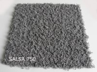 SALSA SL - Teppichfliese Format: 50 x 50 cm - Shag  /  Hochfloor Velours Teppichfliesen /  Langfloor Velours Teppichfliesen / selbstliegend