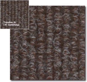 Teppichfliesen - TRENDLINE - SL - Teppichfliese - Colour: 130 dunkelbeige