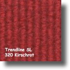 Teppichfliese - Rippe - Cord  - selbstliegend - Trendline SL - selbstliegende Teppichfliesen  50 x 50 cm