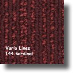 Vario Lines - selbstliegende Teppichfliesen, zu verlegen auf glattem, trockenem, sauberem Untergrund. Verlegerichtung beachten.