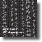 Vario Lines - selbstliegende Teppichfliesen, zu verlegen auf glattem, trockenem, sauberem Untergrund. Verlegerichtung beachten.